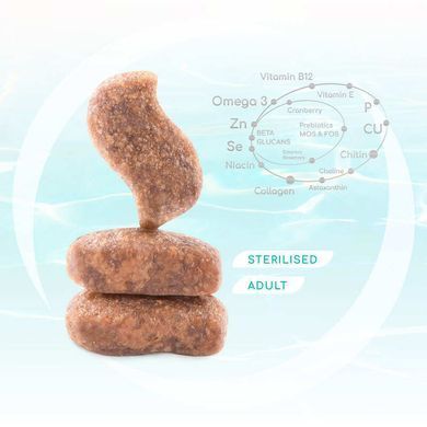 OptiMeal (ОптіМіл) Beauty Fitness Sterilised Healthy Weight Cat - Сухий корм із морепродуктами для стерилізованих кішок, 4 кг