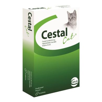 Цестал Кет by Ceva (Сева) - Антигельмінтний препарат для котів (1 таблетка) на 4 кг Sale!