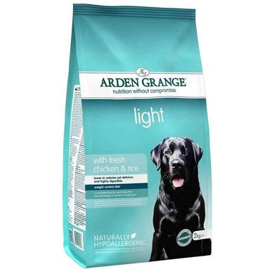 Arden Grange (Арден Грандж) Adult Dog Light - Сухий корм для собак з надмірною вагою 2 кг