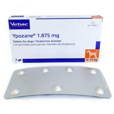 Virbac Ypozane (Іпозан) для собак S 1,875 мг (3-7,5 кг)
