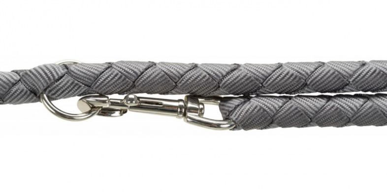 Trixie (Трикси) Cavo Adjustable Leash - Поводок-перестежка для собак 1,2х200 см Черный