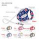Flexi (Флекси) Fashion Ladies M - Поводок-рулетка для собак средних пород, лента (5 м, до 25 кг) М "Зебра розовая"