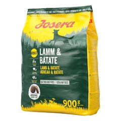 Josera (Йозера) Lamm&Batate – Сухой беззерновой корм с ягнёнком и бататом для собак 900 г