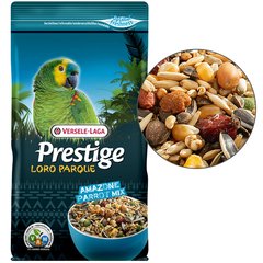 Versele-Laga (Верселе-Лага) Prestige Premium Loro Parque Amazone Parrot Mix - полнорационный корм для средних и крупных попугаев - 1 кг