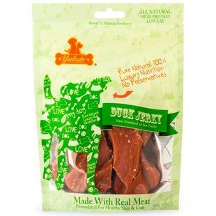 Yalute (Ялют) Bone Shape of Duck and Banana - Ласощі-кісточка з качкою та бананом для собак, 100 г