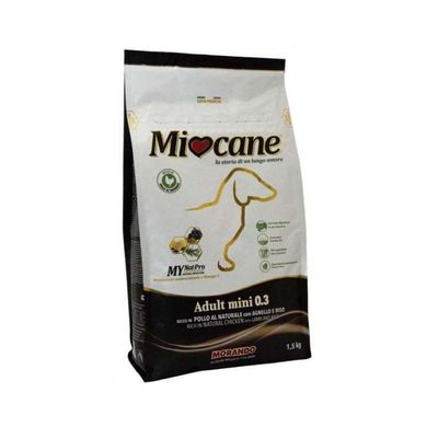 Morando (Морандо) Miocane Adult mini Lamb & Rice 0.3 - Корм сухой с ягненком и рисом для взрослых собак мелких пород 10 кг