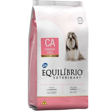Equilibrio Veterinary (Еквілібріо Ветерінарі) Dog Cardiac - Сухий лікувальний корм для собак, які страждають серцево-судинними захворюваннями 2 кг