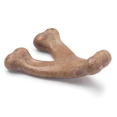 Benebone (Бенебоне) Puppy Pack - Набор жевательных игрушек Дентал+Рычаг со вкусом бекона для щенков, Tiny, 2 шт.