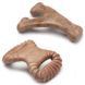Benebone (Бенебоне) Puppy Pack - Набор жевательных игрушек Дентал+Рычаг со вкусом бекона для щенков, Tiny, 2 шт.