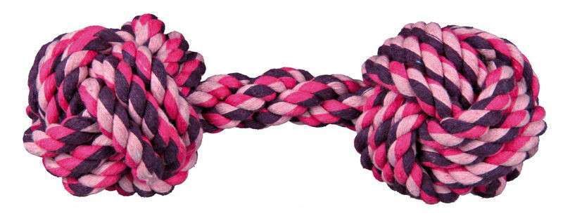 Trixie (Тріксі) Denta Fun - Гантель мотузкова для собак 20 см