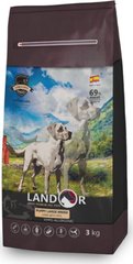 Landor (Ландор) Puppy Large Breed Lamb & Rice - Сухой корм с ягненком и рисом для щенков больших пород 3 кг