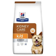 Hill's (Хиллс) Prescription Diet k/d Kidney Care - Корм-диета для собак при хронических заболеваниях почек и сердца 1,5 кг New!