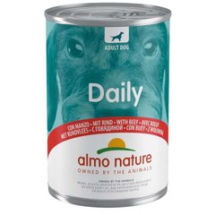 Almo Nature (Альмо Натюр) Daily Dog Adult Beef - Полнорационный консервированный корм с говядиной для взрослых собак всех пород 400 г