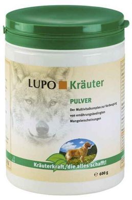 Luposan (Люпосан) LUPO Krauter Pulver - Витаминно-минеральный комплекс для собак (порошок) 600 г