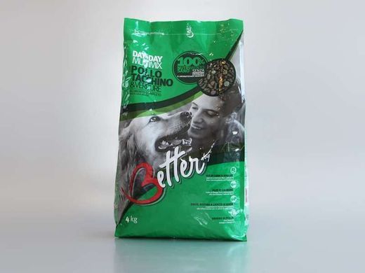 Better (Беттер) DAY by DAY Multimix with Chicken Turkey & Vegetables - Сухий корм для дорослих собак з куркою, індичкою та овочами 20 кг