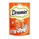 Dreamies (Дрімс) Ласощі у формі хрусткіх подушечок із куркою для котів 60 г