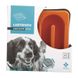 M-Pets (М-Петс) Labyrinth Slow Feed Bowl – Миска Лабиринт для медленного кормления собак 25х25х5,5 см Оранжевый