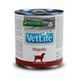 Farmina (Фармина) Vet Life Natural Hepatic &ndash; Консервированный корм-диета с яйцами, картофелем и курицей для собак с хронической печеночной недостаточностью, 300 г