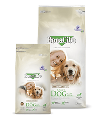 BonaCibo (БонаСібо) Adult Dog Lamb & Rice - Сухий корм з м'ясом ягняти і рисом для дорослих собак усіх порід 4 кг