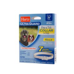 Hartz (Хартц) UltraGuard Flea&Tick Collar for Large Dogs - Ошейник для взрослых собак от паразитов 65 см Белый
