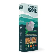 Special One (Спешл Ван) Vegetable Mix Sticks - Палички "Овочевий мікс" для декоративних гризунів 90 г