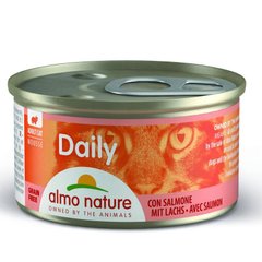 Almo Nature (Альмо Натюр) Daily Menu Cat - Консервований корм "Мус з лососем" для котів 85 г
