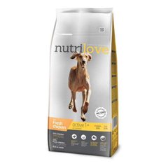 Nutrilove (Нутрилав) Active All Breeds - Корм для взрослых собак с повышенной активностью, с курицей и рисом 12 кг