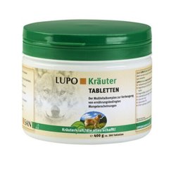 Luposan (Люпосан) LUPO Krauter Tabletten - Вітамінно-мінеральний комплекс для собак (пігулки) 400 г (200 шт.)