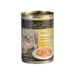 Edel (Едел) Cat Menu - Консервированный корм с мясом курицы и утки для кошек 400 г