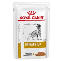Royal Canin (Роял Канін) Urinary S/O - Консервований корм для собак при захворюваннях нижніх сечовивідних шляхів (дольки в соусі) 100 г