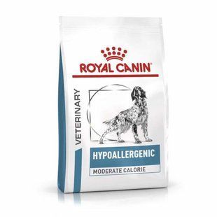 Royal Canin (Роял Канін) Hypoallergenic Moderate Calorie - Ветеринарна дієта для собак при небажаній реакції на корм, 14 кг