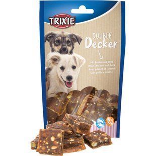 Trixie (Тріксі) Double Decker &ndash; Ласощі з куркою та качкою для собак, 100 г