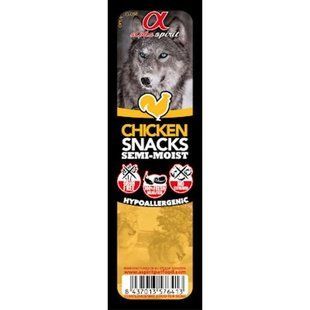 Alpha Spirit (Альфа Спирит) Snacks Chicken - Полувлажное лакомство для собак с курицей, 35 г