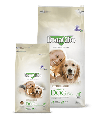 BonaCibo (БонаСибо) Adult Dog Lamb&Rice - Сухой корм с мясом ягненка и рисом для взрослых собак всех пород 4 кг