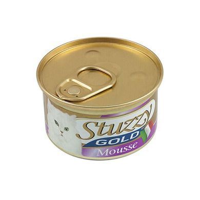 Stuzzy (Штузи) Gold Cat White Fish - Консервированный корм с белой рыбой для котов (мусс) 85 г