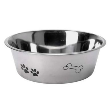 Koopman (Купмен) Dogs Collection Bowl - Миска из нержавеющей стали для собак крупных пород 2,5 л