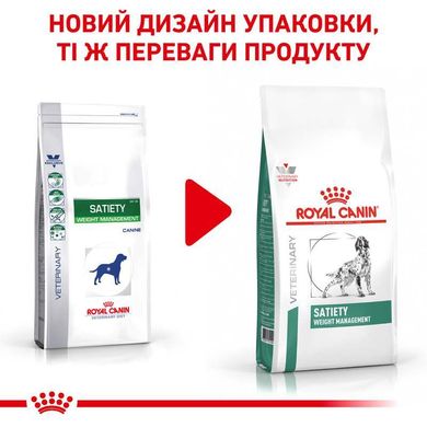 Royal Canin (Роял Канин) Satiety Weight Management - Ветеринарная диета для собак для контроля веса 1,5 кг