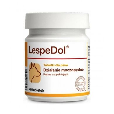 Dolfos (Дольфос) LespeDol - Таблетки ЛеспеДол для собак с заболеваниями мочеполовой системы и почек 40 шт./уп.