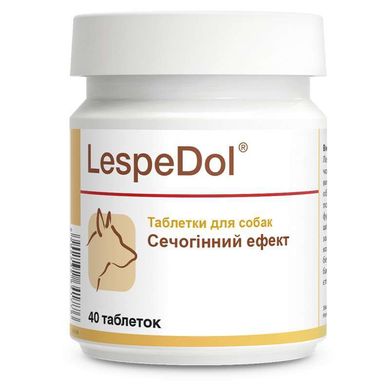 Dolfos (Дольфос) LespeDol - Таблетки ЛеспеДол для собак із захворюваннями сечостатевої системи і нирок 40 шт./уп.