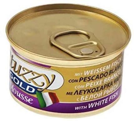 Stuzzy (Штузи) Gold Cat White Fish - Консервированный корм с белой рыбой для котов (мусс) 85 г