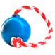 SodaPup (Сода Пап) USA-K9 Cherry Bomb – Игрушка-диспенсер для лакомств Бомба из суперпрочного материала для собак M Синий