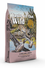Taste of the Wild (Тейст оф зе Уайлд) Lowland Creek Feline Formula - Сухой корм с перепелкой и уткой для кошек всех пород и возрастов 2 кг
