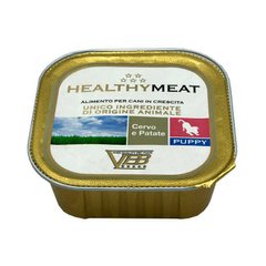 Healthy (Хэлси) Meat - Консервированный корм с олениной и картофелем для щенков (паштет) 150 г