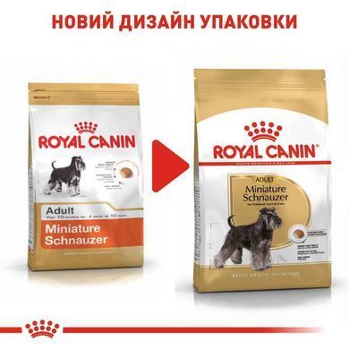 Royal Canin (Роял Канін) Schnauzer Adult - Сухий корм з м'ясом птиці для дорослих собак породи Шнауцер (Цвергшнауцер), 7,5 кг