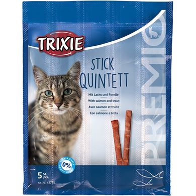 Trixie (Тріксі) PREMIO Quadro-Sticks - Ласощі палички жувальні для котів баранина / индейка