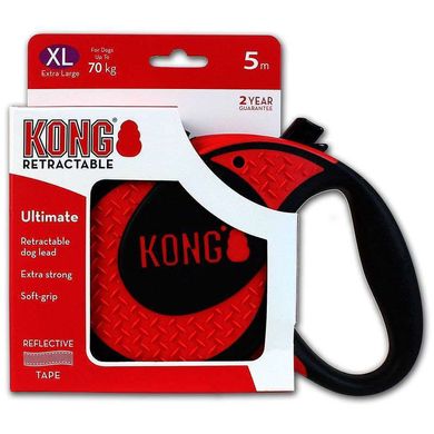 KONG (Конг) Ultimate XL - Рулетка для особливо великих порід собак XL Сірий