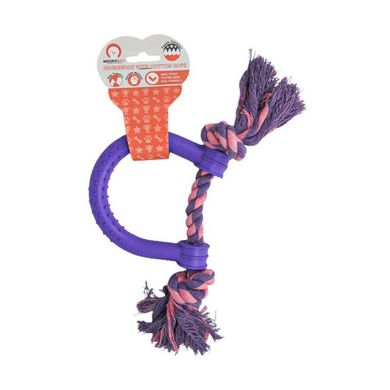 Misoko&Co (Мисоко и Ко) Игрушка Подкова с веревкой для собак 30х15 см
