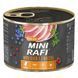 Rafi (Рафи) Mini Dog with Duck - Консервированный корм с уткой, голубикой и клюквой для взрослых собак мини пород (паштет), 185 г