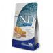 Farmina (Фармина) N&D Ocean Ancestral Cod, Spelt, Oats & Orange Adult &ndash; Низкозерновой сухой корм с треской и апельсином для взрослых кошек, 300 г