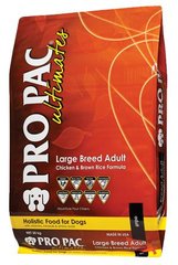 PRO PAC (Про Пак) DOG Ultimate Large Breed Adult Chicken & Brown Rice Formula - Сухой корм с курицей и рисом для собак крупных пород - 20 кг